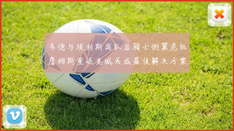 韦德与埃利斯离队后骑士侧翼危机詹姆斯重返克城或成最佳解决方案